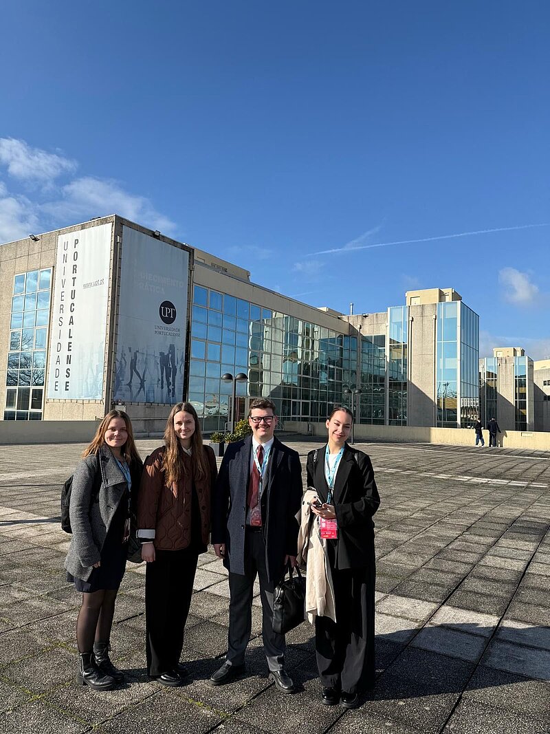  Faculty of Law Student Team Participates in Helga Pedersen Moot Court Regional Rounds in Portugal